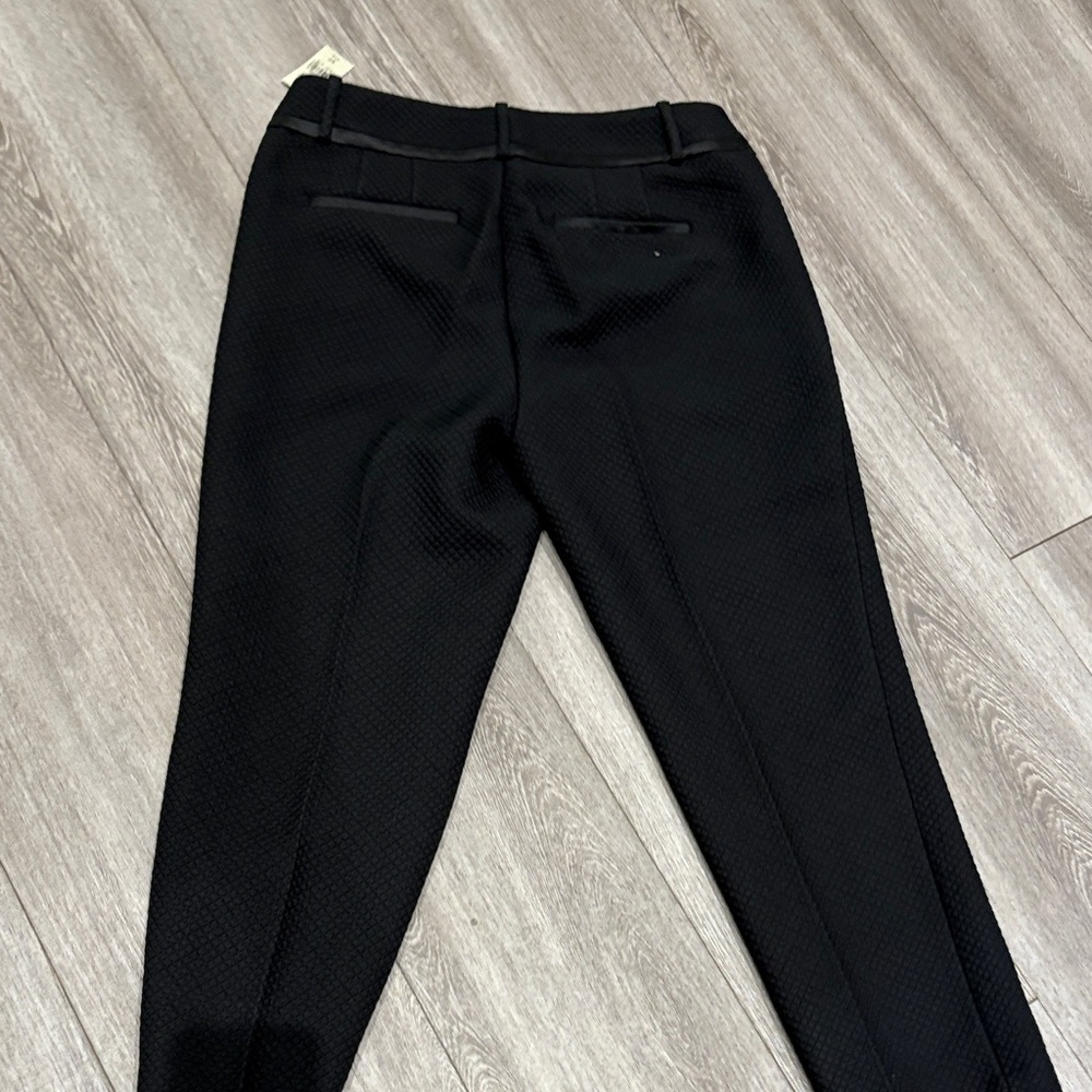 LOFT Textured Black Pants - Picture 2 of 11